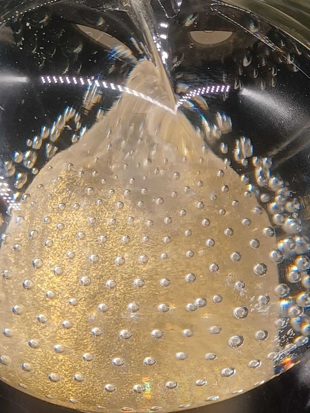 Barbini pour Vetrarti Pomme en verre de Murano Italie 1987 vdsa Décoration