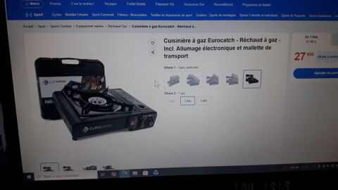 RECHAUD ET CHAUFFAGE CAMPING +81 CARTOUCHES DE GAZ Verberie (60)