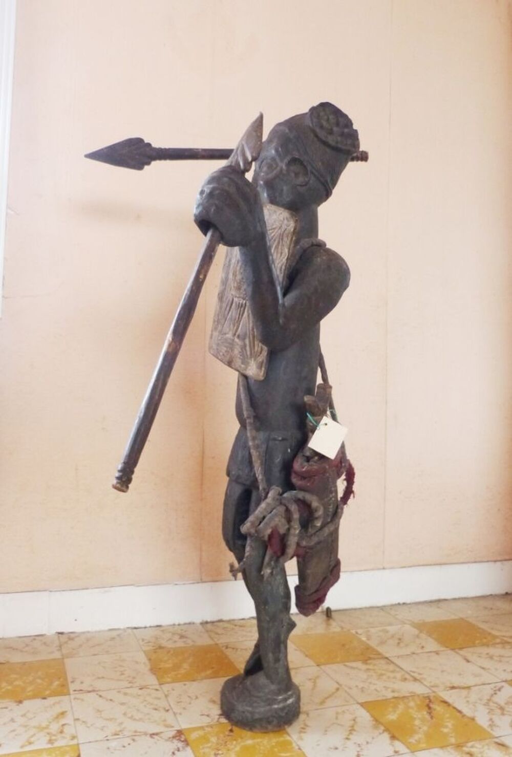 Grand guerrier baraun cameroun Décoration