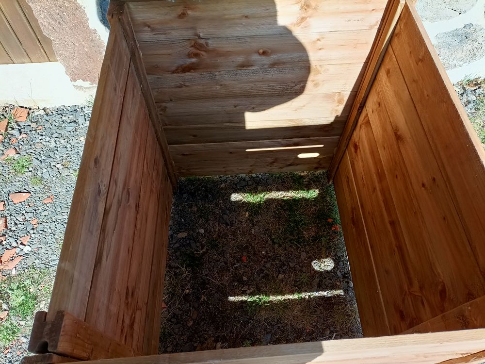 Composteur bois neuf Jardin