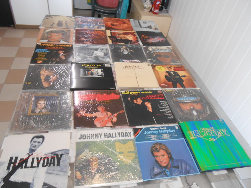 vinyles de johnnyy hallyday CD et vinyles