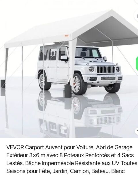 Carport Vevor (Neuf) 280 Vendays-Montalivet (33)