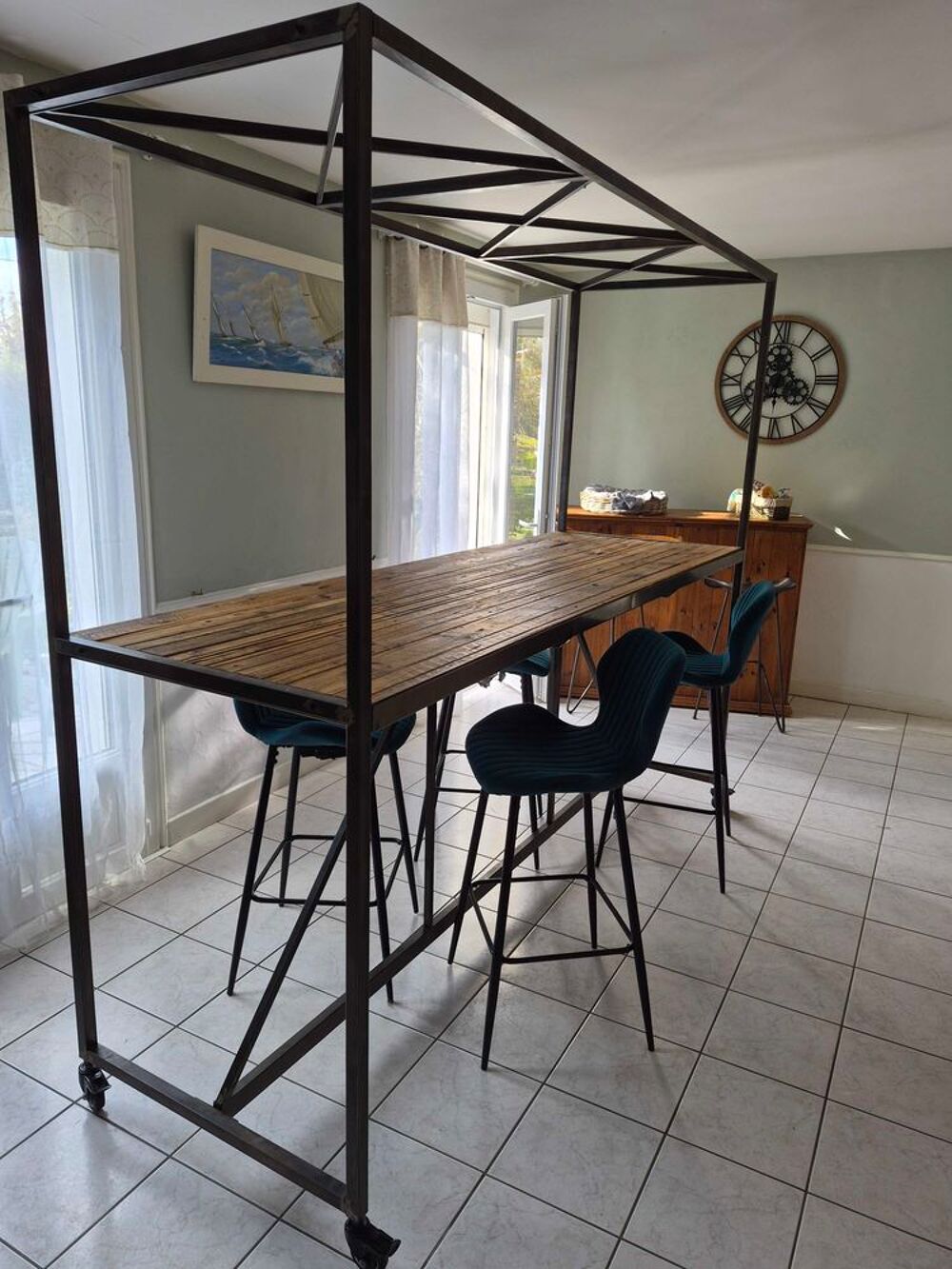 table &agrave; manger haute Meubles