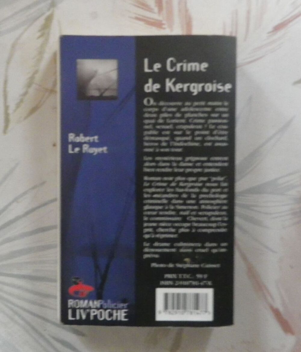 LE CRIME DE KERGROISE de Robert LE RUYET Ed. Liv'Poche Livres et BD