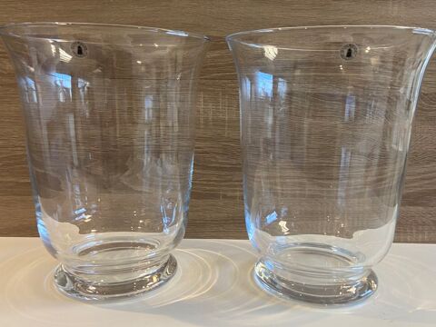 lgant Duo de Vases Neufs Photophores en Verre Cristal 69 Marseille 11 (13)