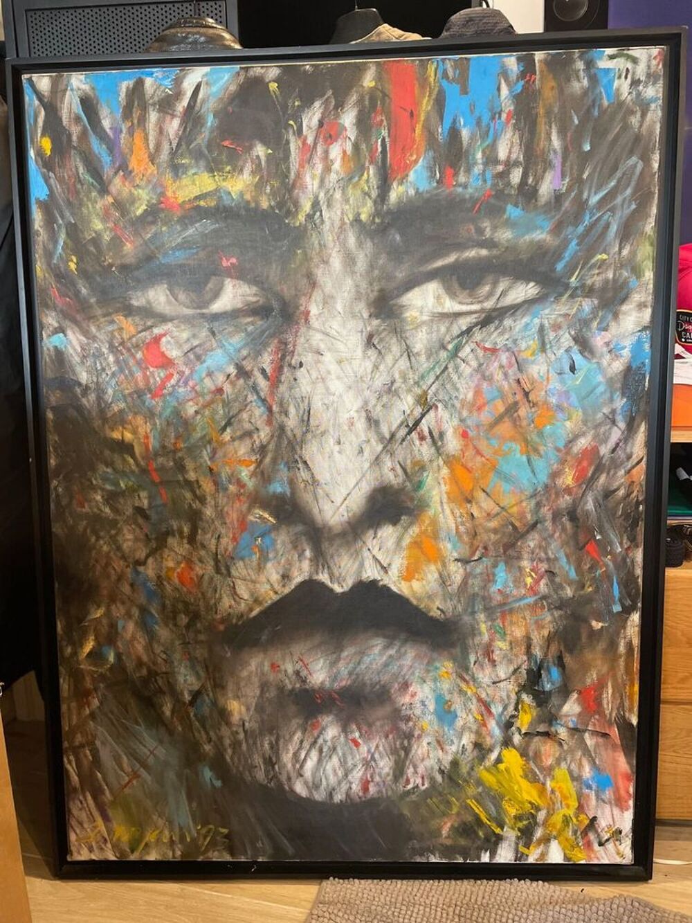 Tableau Les Trois Visages de Ar&egrave;s ANTOYAN Décoration