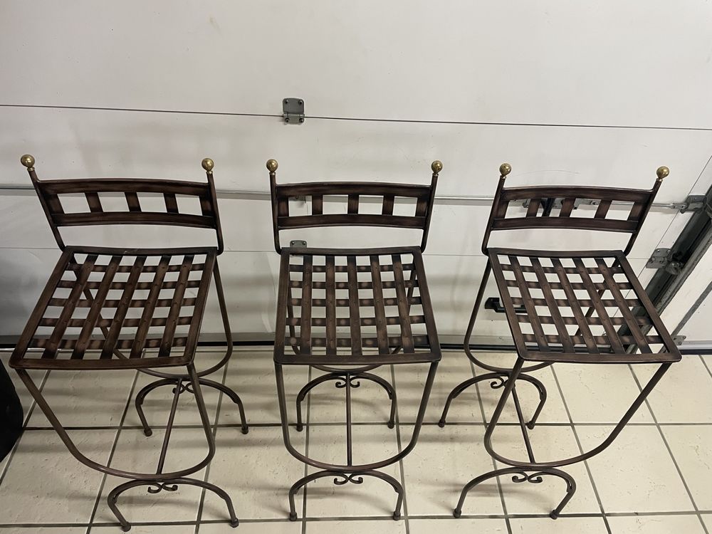 LOT 3 TABOURETS DE BAR Meubles