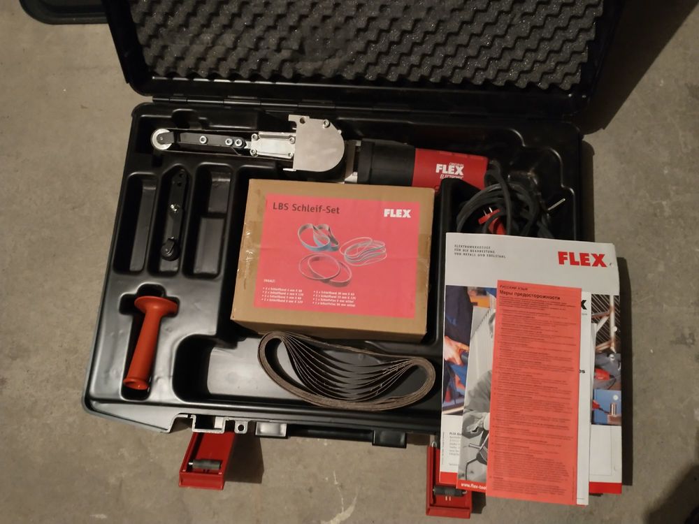 ponceuse a bande Flex LBS 1105VE neuve Bricolage