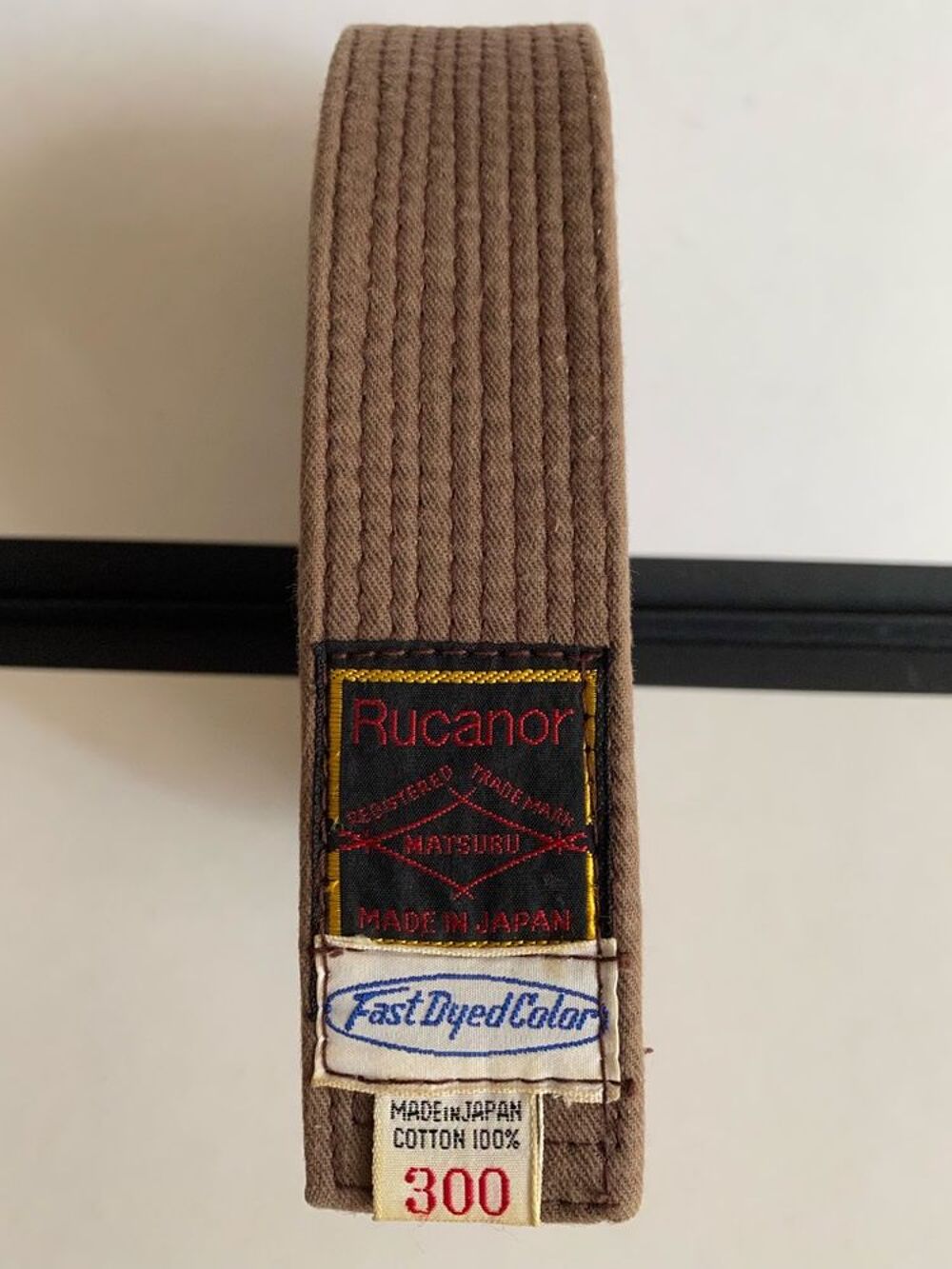 Ceinture marron de Karat&eacute; RUCANOR MATSURU 3,00m Sports