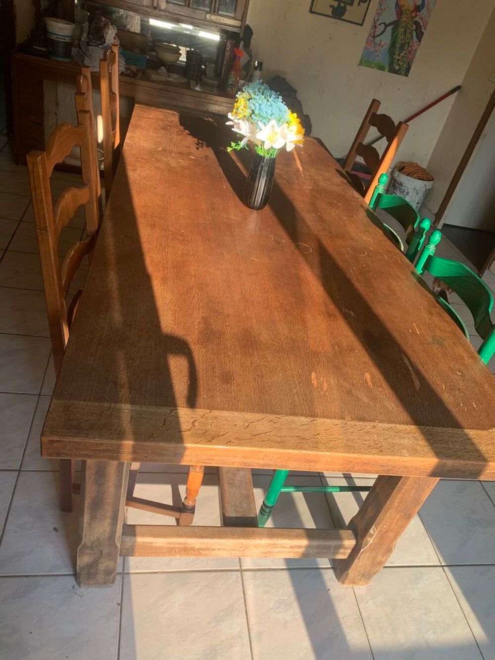 table en cha&icirc;ne massif Meubles