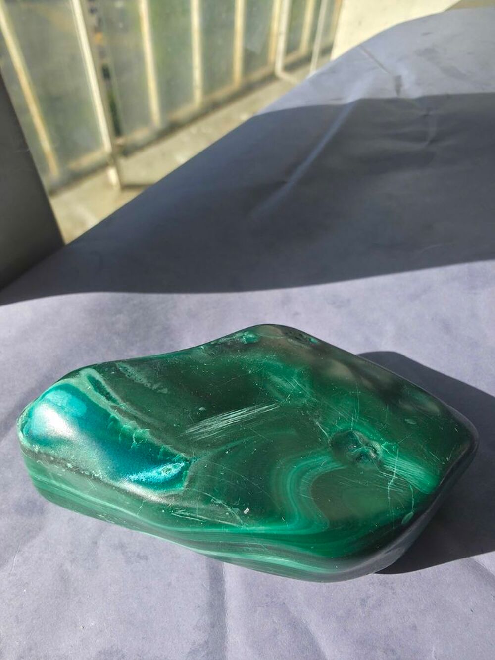 Magnifique Chrysocolle Malachite de Collection-Katanga(RDC) 185g 