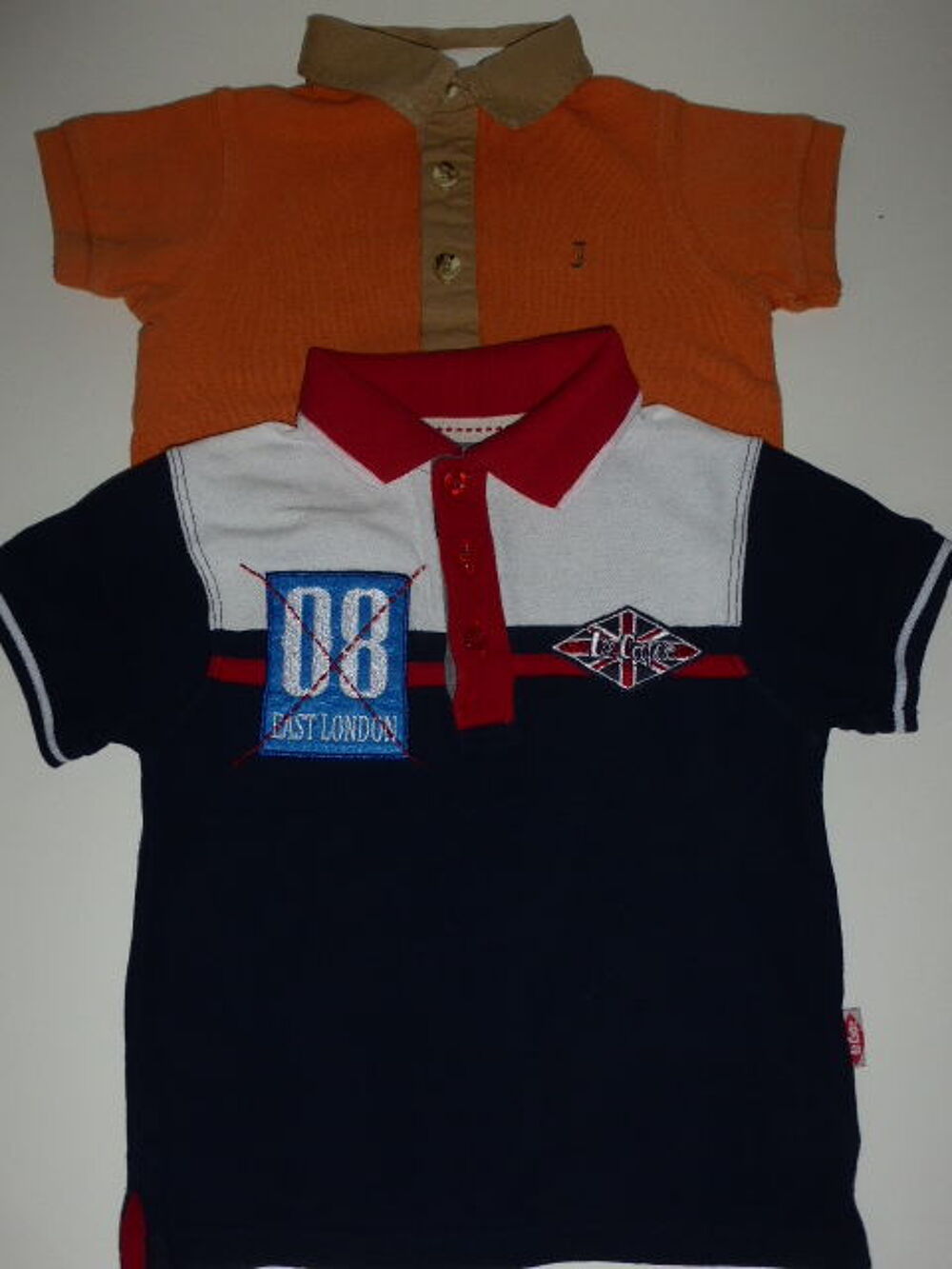 Lot de 2 polos manches courtes JACADI et Lee Cooper 2 ans Vêtements enfants