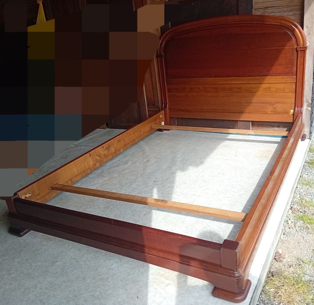 CADRE LIT MERISIER 140X190 Meubles