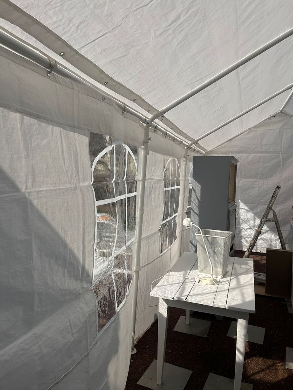 Tonnelle de r&eacute;ception TBE 3 b&acirc;ches suppl&eacute;mentaires 3x6 Jardin