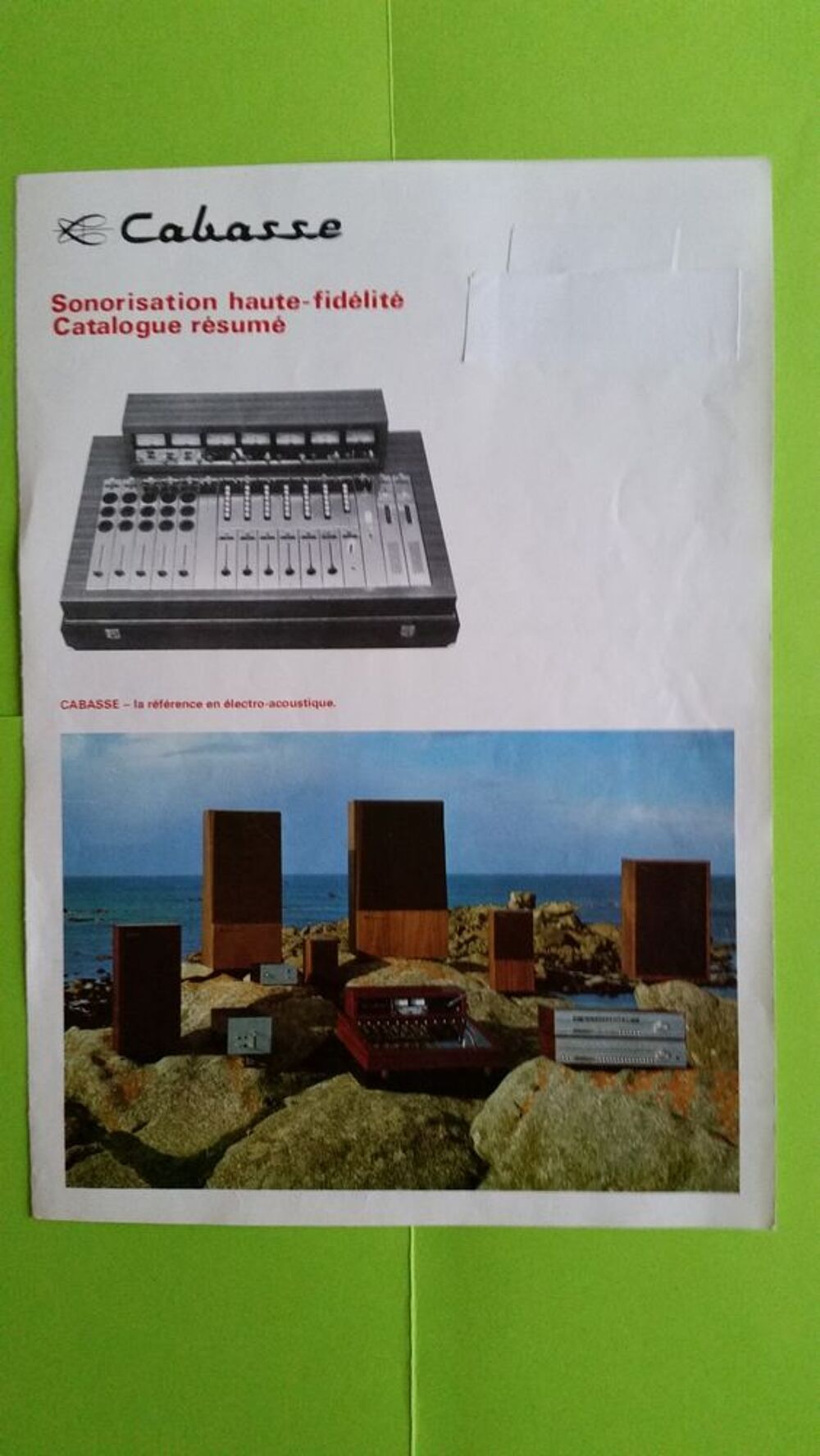 CABASSE SONORISATION Audio et hifi