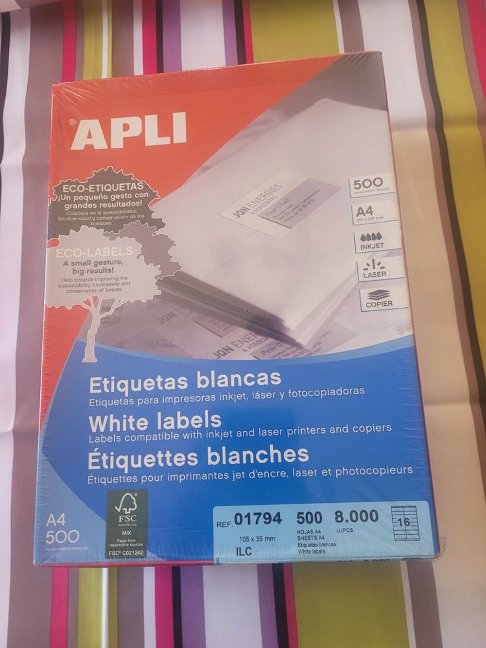 &Eacute;tiquettes autocollantes Bricolage