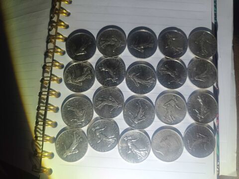 lot pi�ces francs en argent 450 Romans-sur-Is�re (26)