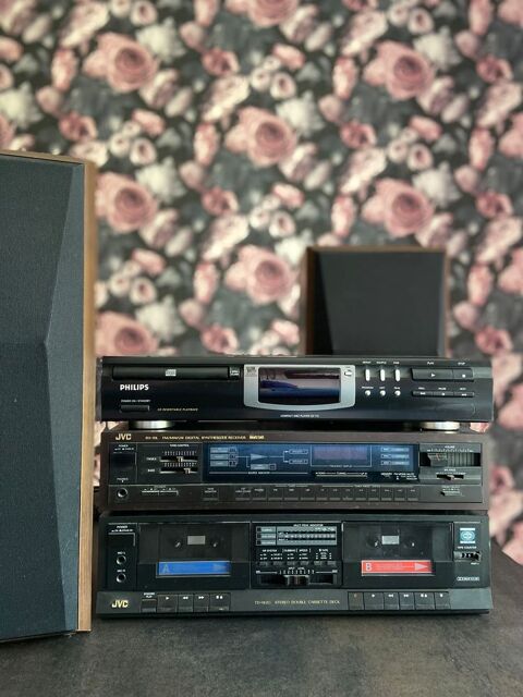Platines + enceintes + ampli 155 Mcon (71)