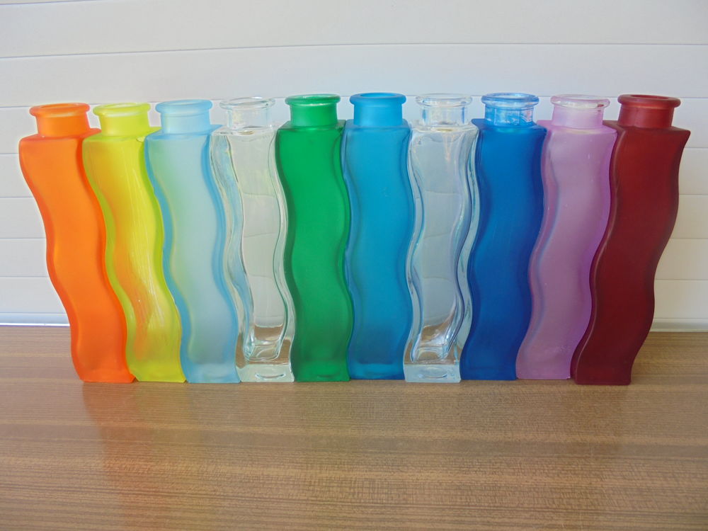 Lot de 11 vases du mod&egrave;le iconique skamt d'ik&eacute;a ann&eacute;es 90 Décoration