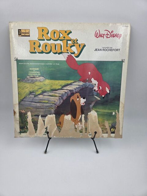 Vinyle 33 tours Walt Disney : Rox et Rouky (Jean Rochefort) 5 Vulbens (74)