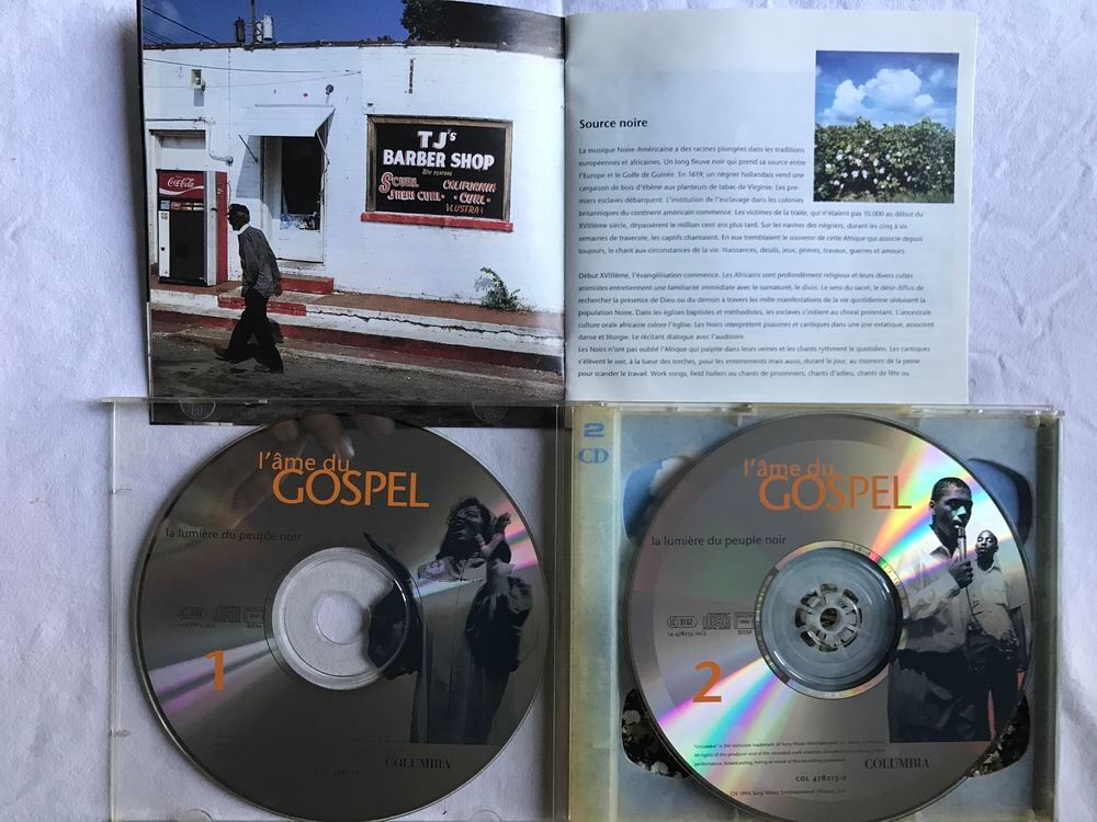 CD L'&Acirc;me Du Gospel - La Lumi&egrave;re Du Peuple Noir CD et vinyles