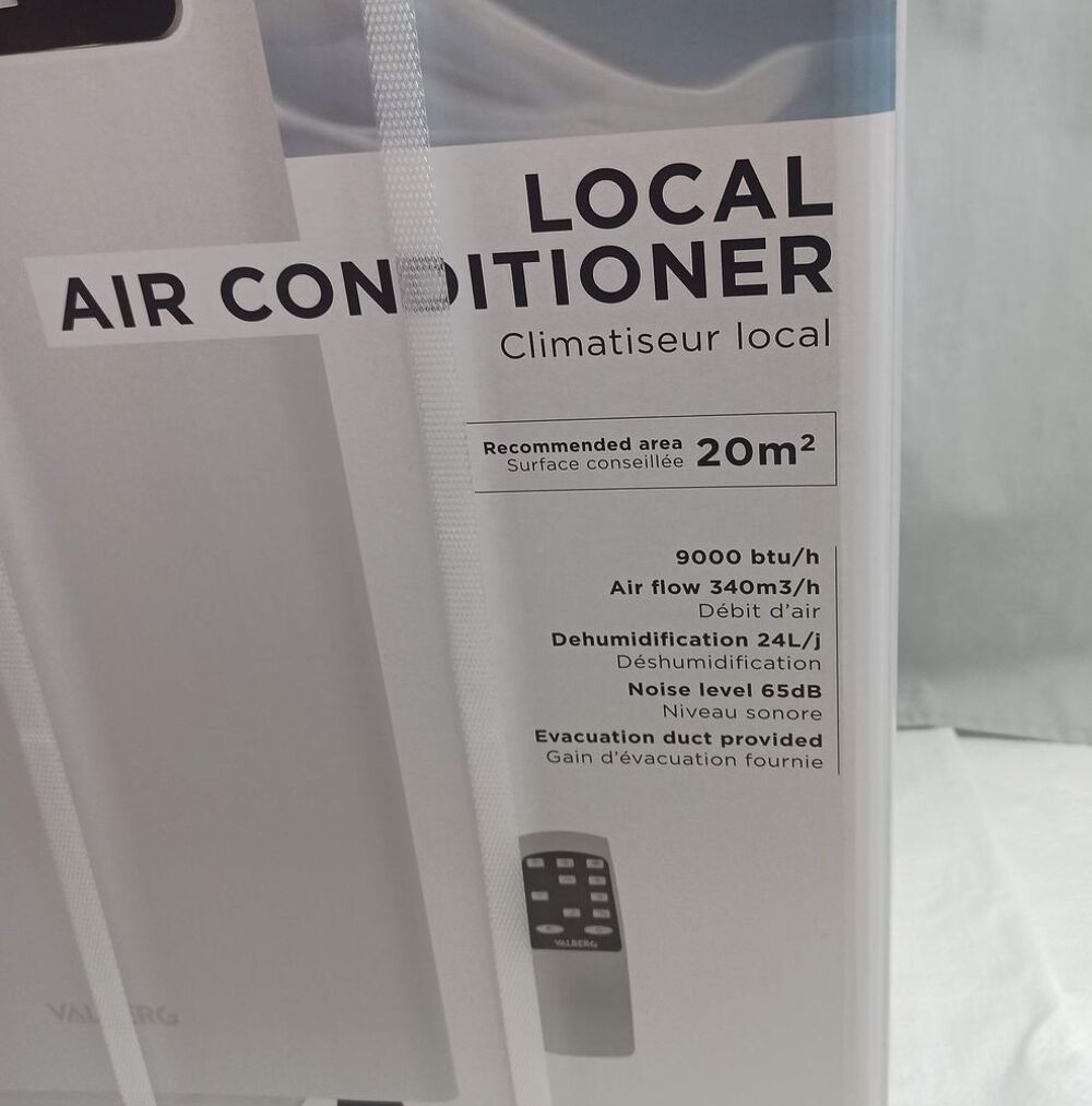 Climatiseur mobile 9000 BTU Electroménager