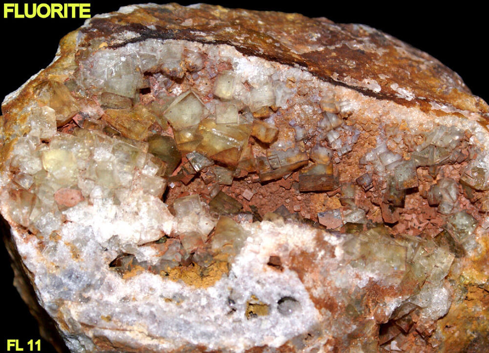 FLUORITE - MINERAUX DE COLLECTION 