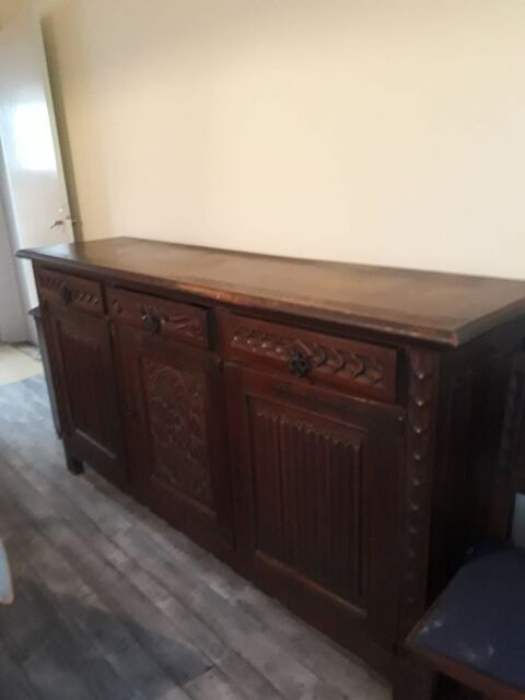 Buffet chne rouge 3 portes 400 Breuillet (17)