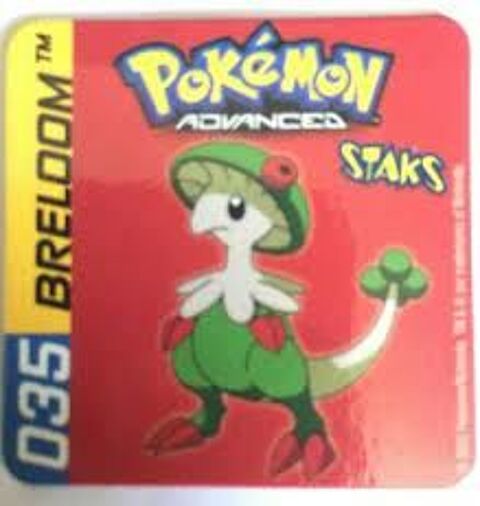 COLLECTION // MAGNET // POKEMON N°035 BRELOOM 4 Villiers (86)