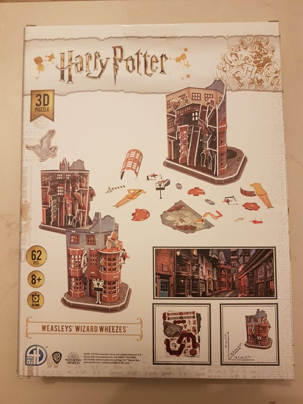 Harry Potter : Farces pour Sorciers 3D Puzzle sous blister Jeux / jouets