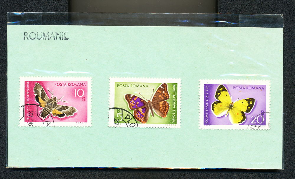 Timbres Roumains anciens 