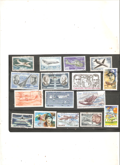 LOT DE TIMBRES FRANCE AVIATION 1 Neuilly-sur-Marne (93)