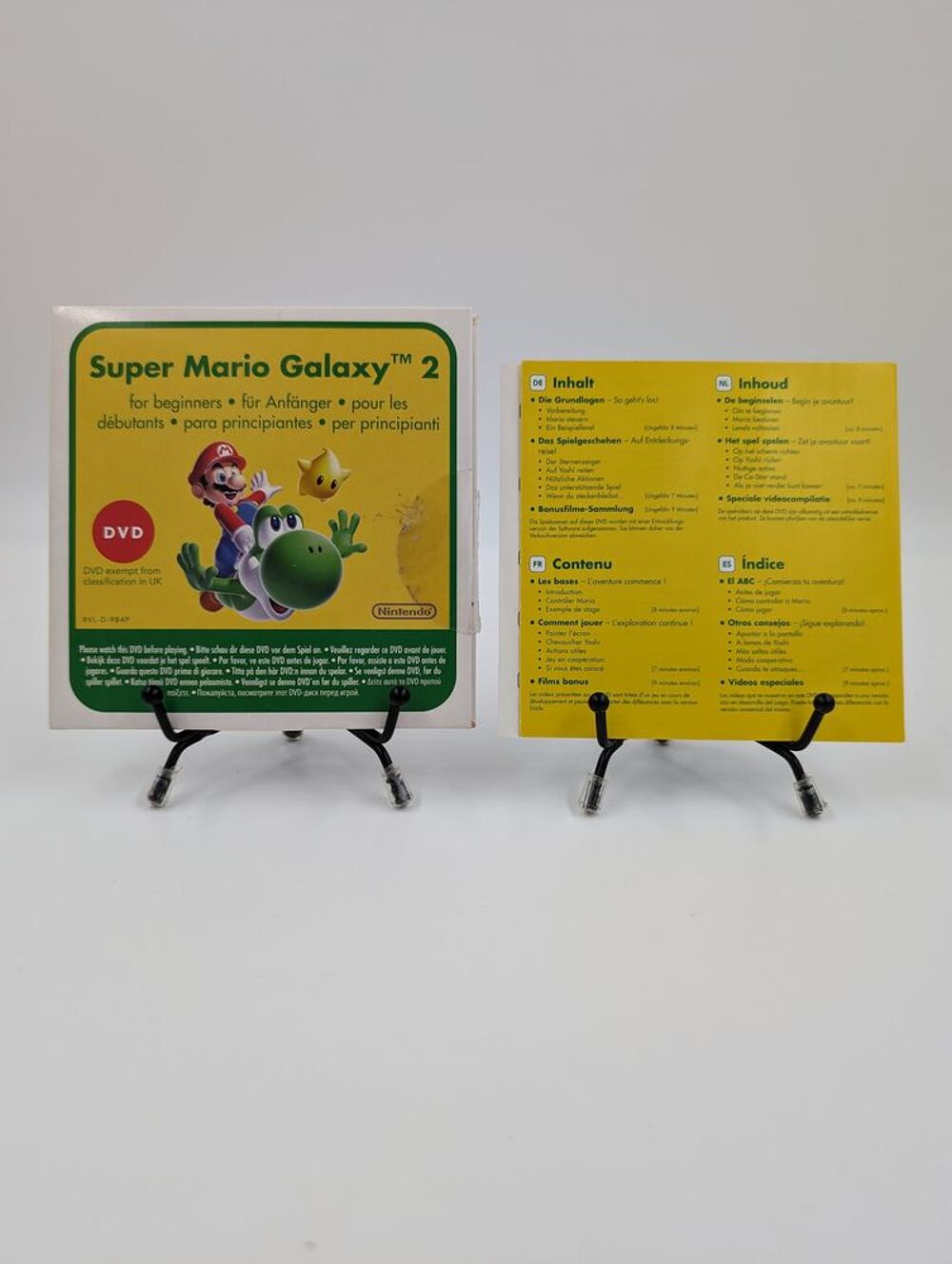 DVD du jeu Nintendo Wii Super Mario Galaxy 2 complet Consoles et jeux vidos