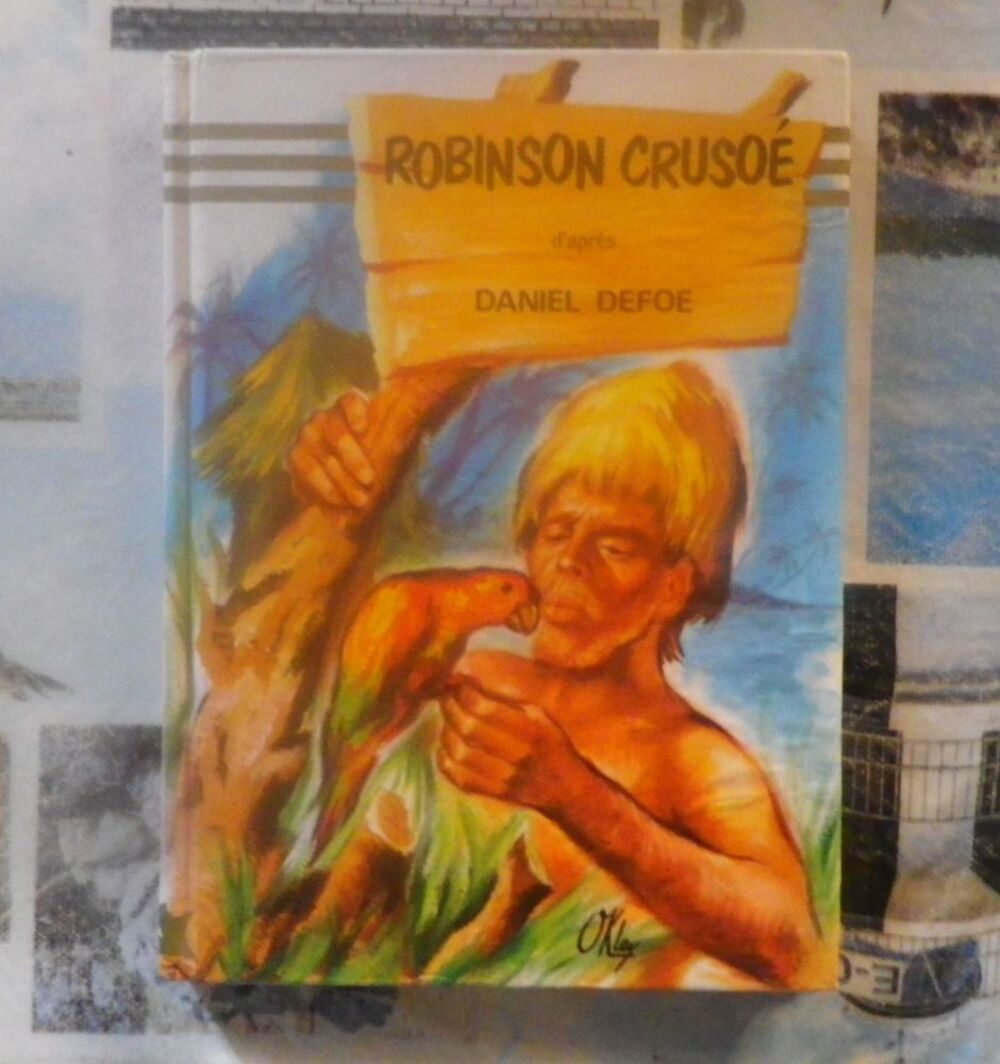 ROBINSON CRUSOE d'apr&egrave;s Daniel DEFOE Ed. Hemma Livres et BD