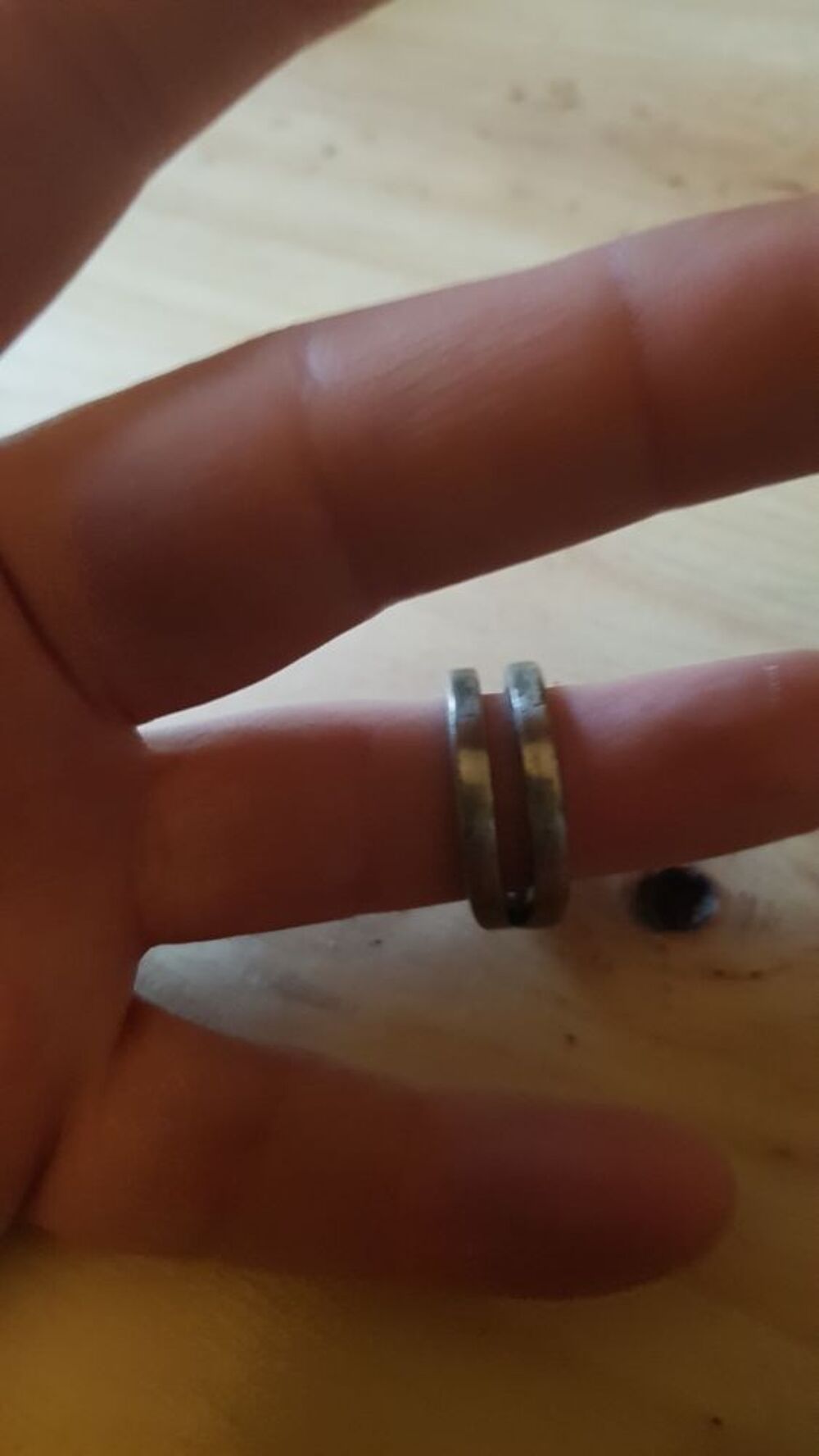bague homme en acier Bijoux et montres