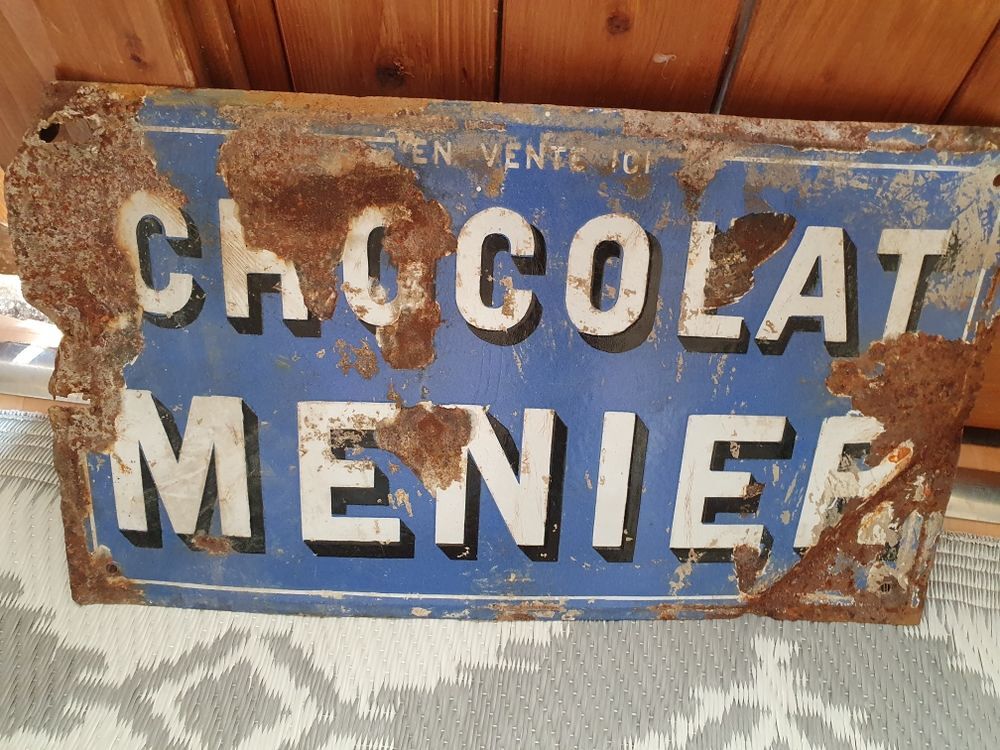 plaque &eacute;maill&eacute;e 