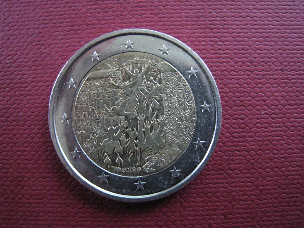 2 € chute mur de Berlin 2019 