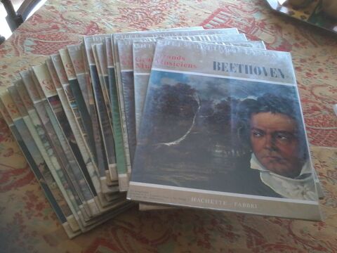 22 livrets Grands musiciens classiques avec 33 T 50 Graulhet (81)