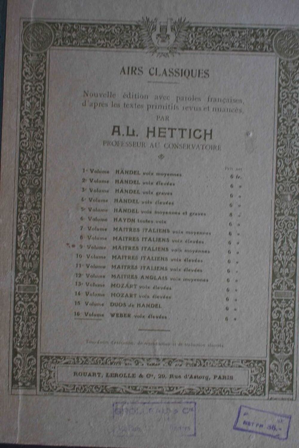 WEBER - voix &eacute;lev&eacute;es - Hettich - volume 16 Livres et BD