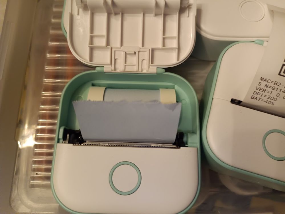 4x Mini imprimante PHOM&Eacute;MO T02 Matériel informatique