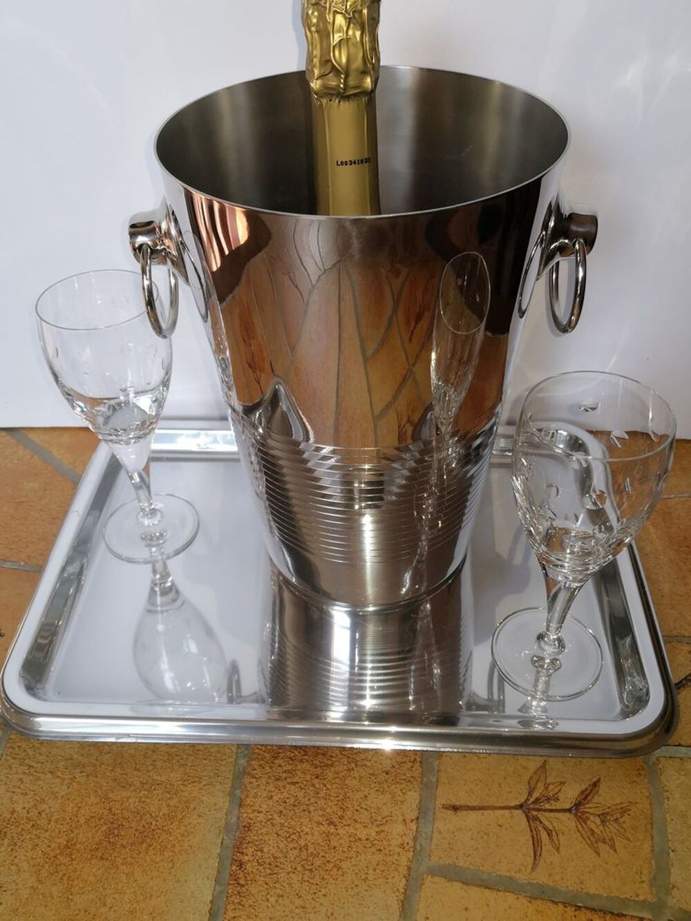 tr&egrave;s beau seau &agrave; gla&ccedil;ons inox 18/100 Remy Letang - NEUF Cuisine
