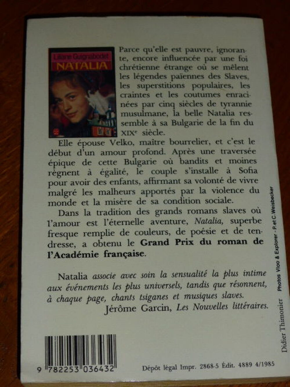 Natalia Liliane Guignabodet Livres et BD