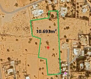  Terrain � vendre 10693 m� Tezdaine djerba