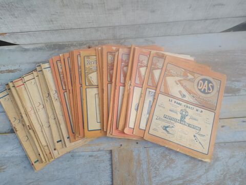 Lot 34 Revue Mensuelle des Usagers de la Route 1926 à 1930 50 Loches (37)