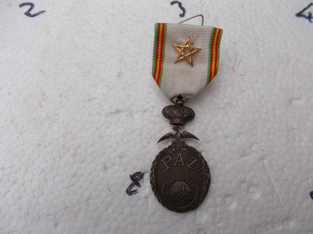 m&eacute;daille de LA PAZ,&eacute;tat comme neuf,RARE!! 