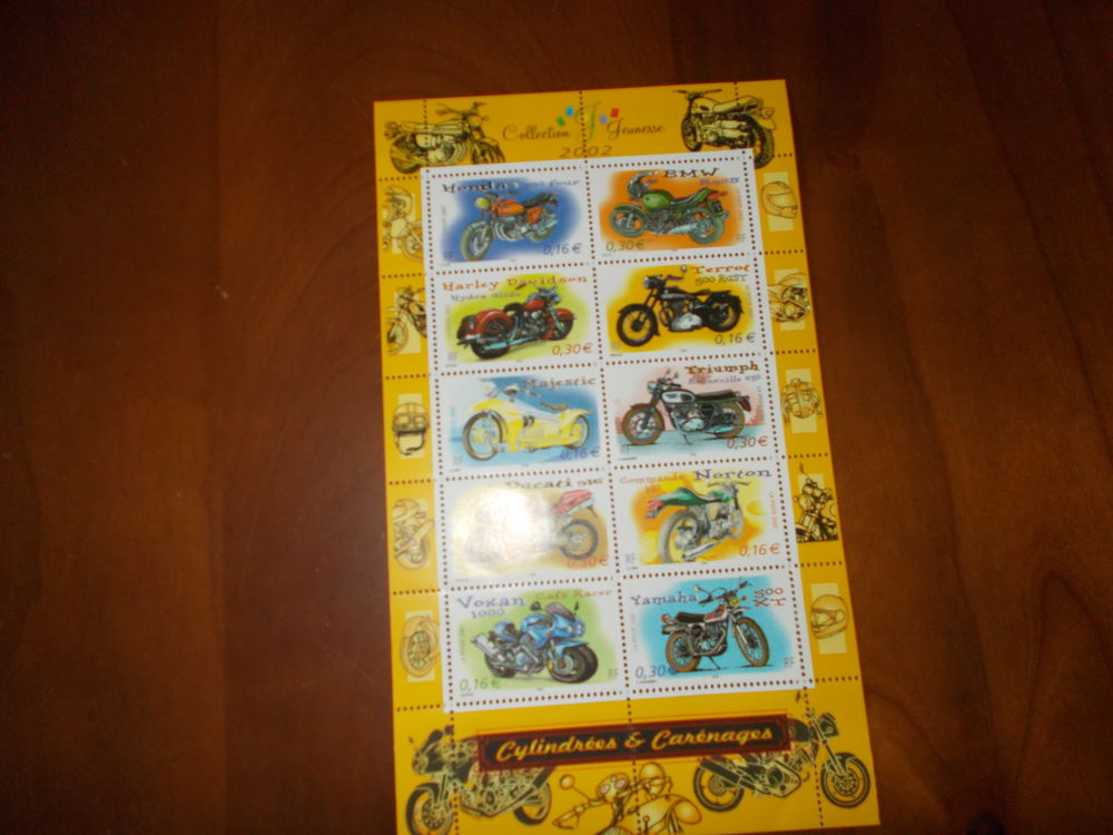 timbres "Cylindr&eacute;es et carenages " 