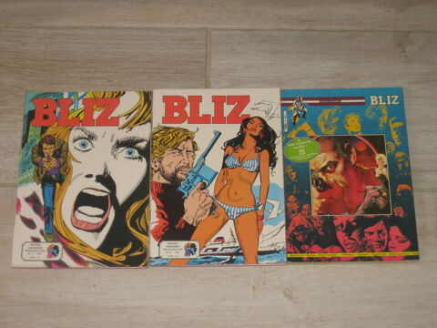 lot bd BLIZ 1+2+53+4� AREDIT ARTIMA format strange comics ann�es 80 12 C�zy (89)