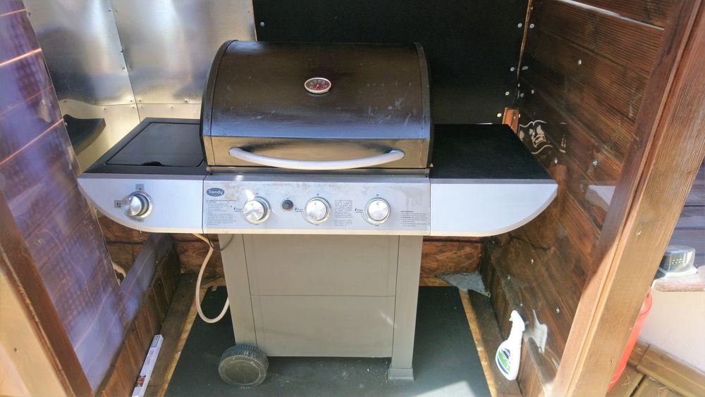 Combin&eacute; Barbecue-plancha Cuisine