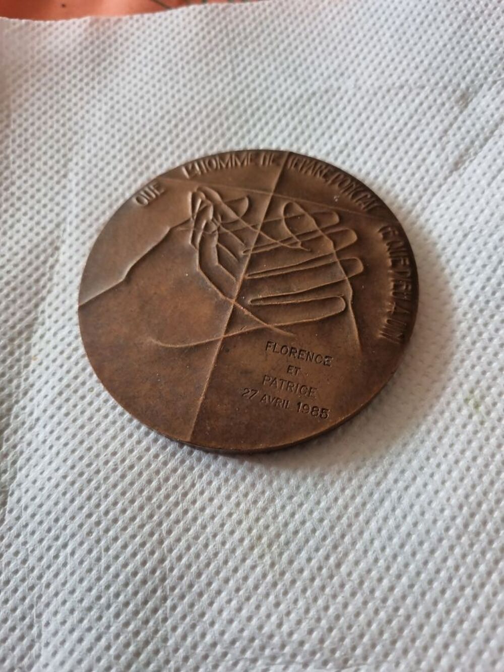 m&eacute;daille de bronze 