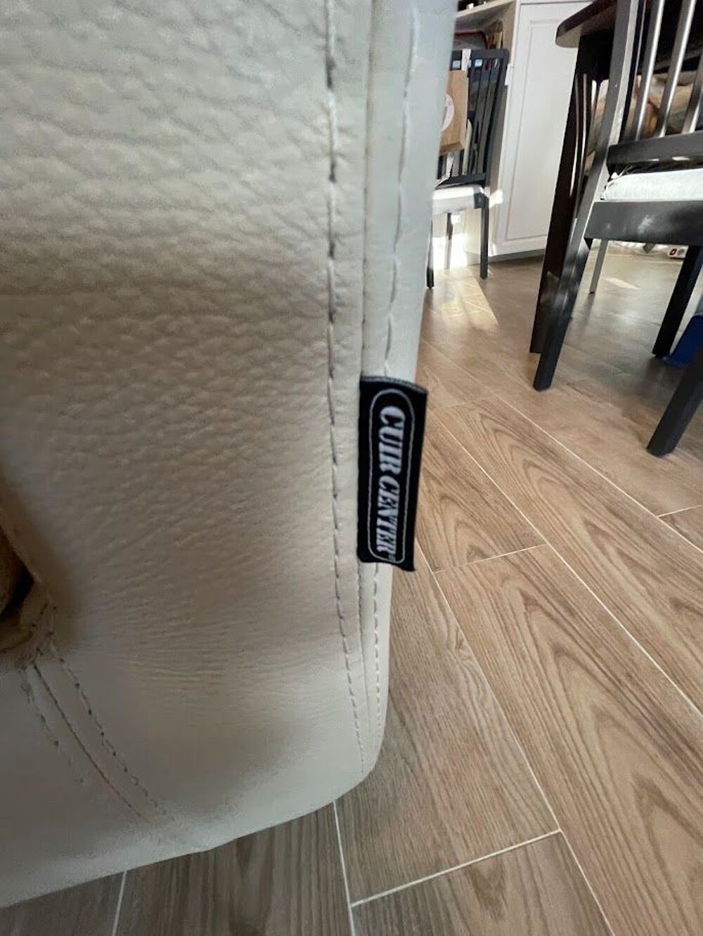 canap&eacute; cuir 2 places Meubles